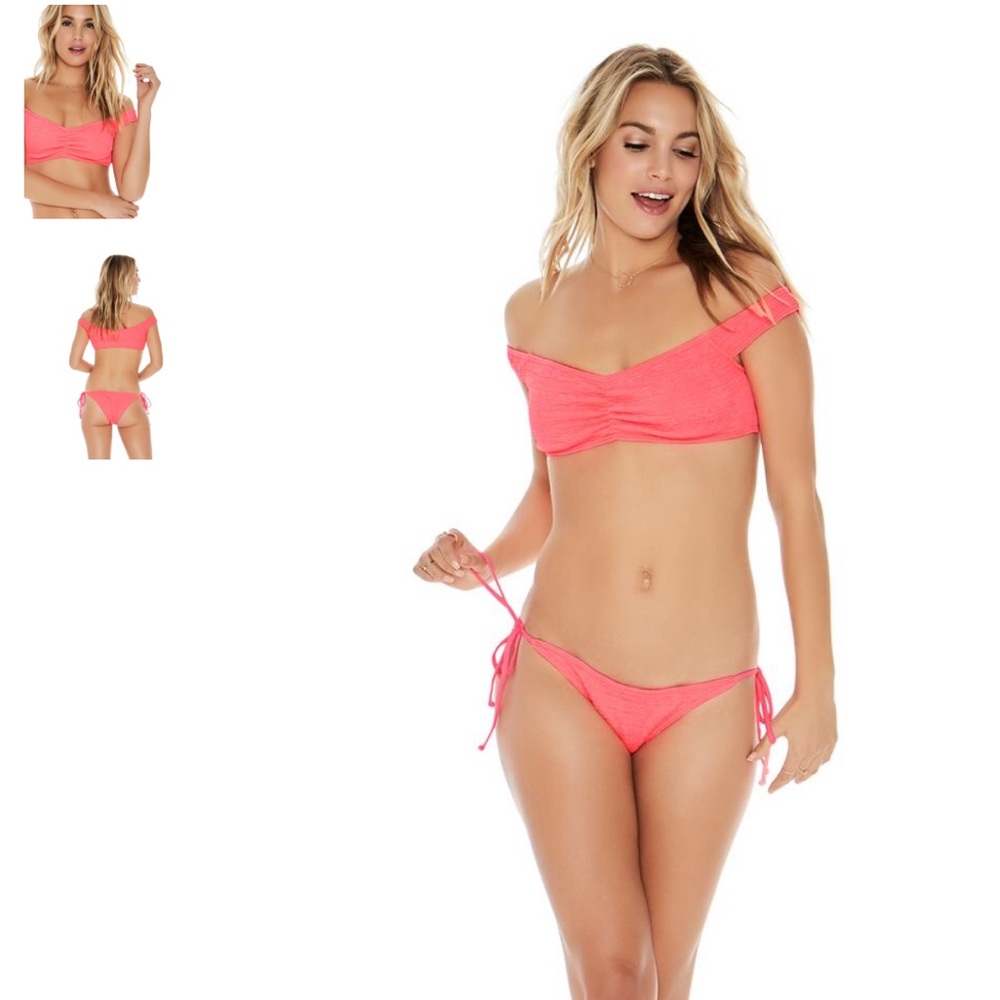 L*Space picker up ziggurat bikini top **NEW W/TAGS